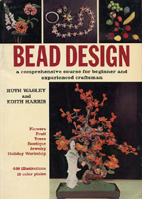 Vintage Beaded Flower Book