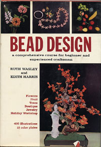 Vintage Beaded Flower Book