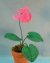 Cyclamen Beaded Flower Pattern