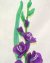Gladiola Beaded Flower Pattern