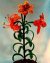 Tiger Lily Beaded Flower Pattern