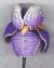 Grand Iris Victorian Beaded Flower Pattern