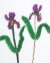 Miniature Iris Victorian Beaded Flower Pattern