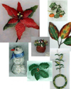 Beaded Flower Patterns for the Holidays