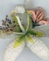 Bride's Trio Victorian Beaded Flower Pattern