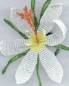 Crocus Victorian Beaded Flower Pattern