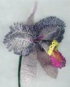 Pterodactyl Orchid Victorian Beaded Flower Pattern