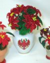 Christmas Beaded Flower Patterns